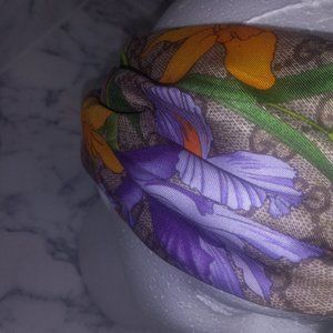 Gucci woman floral head band